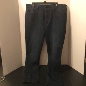 NYDJ skinny leg dark wash jean